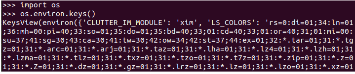 python中os.environ的使用详解